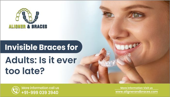 Invisible Braces for Adults: Is it ever too late?